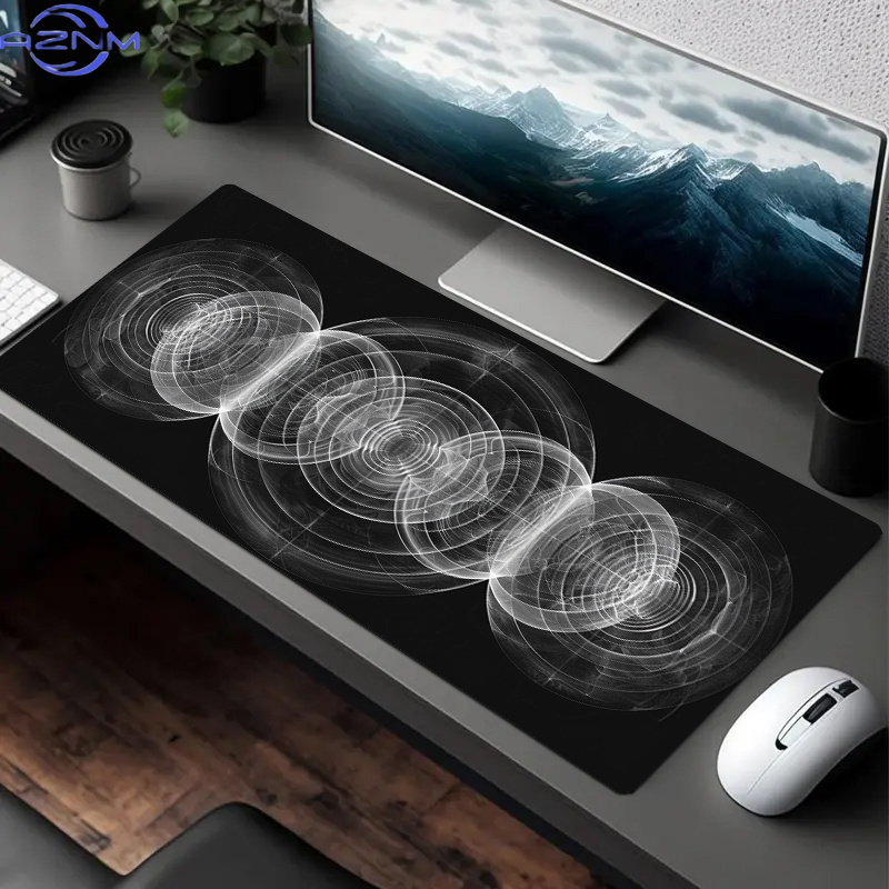 Desk Setup Or Set Up - Tappetino per mouse grande con motivo