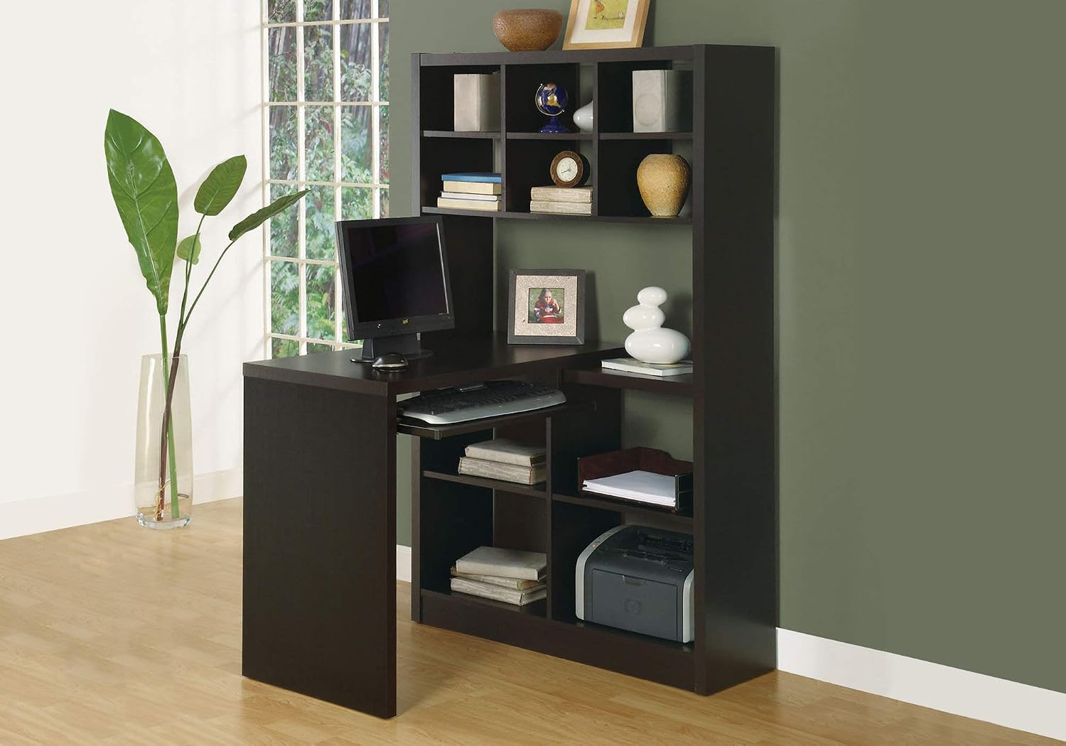 Desk Setup Or Set Up - Scrivania Angolare con Ripiani Regolabili 60