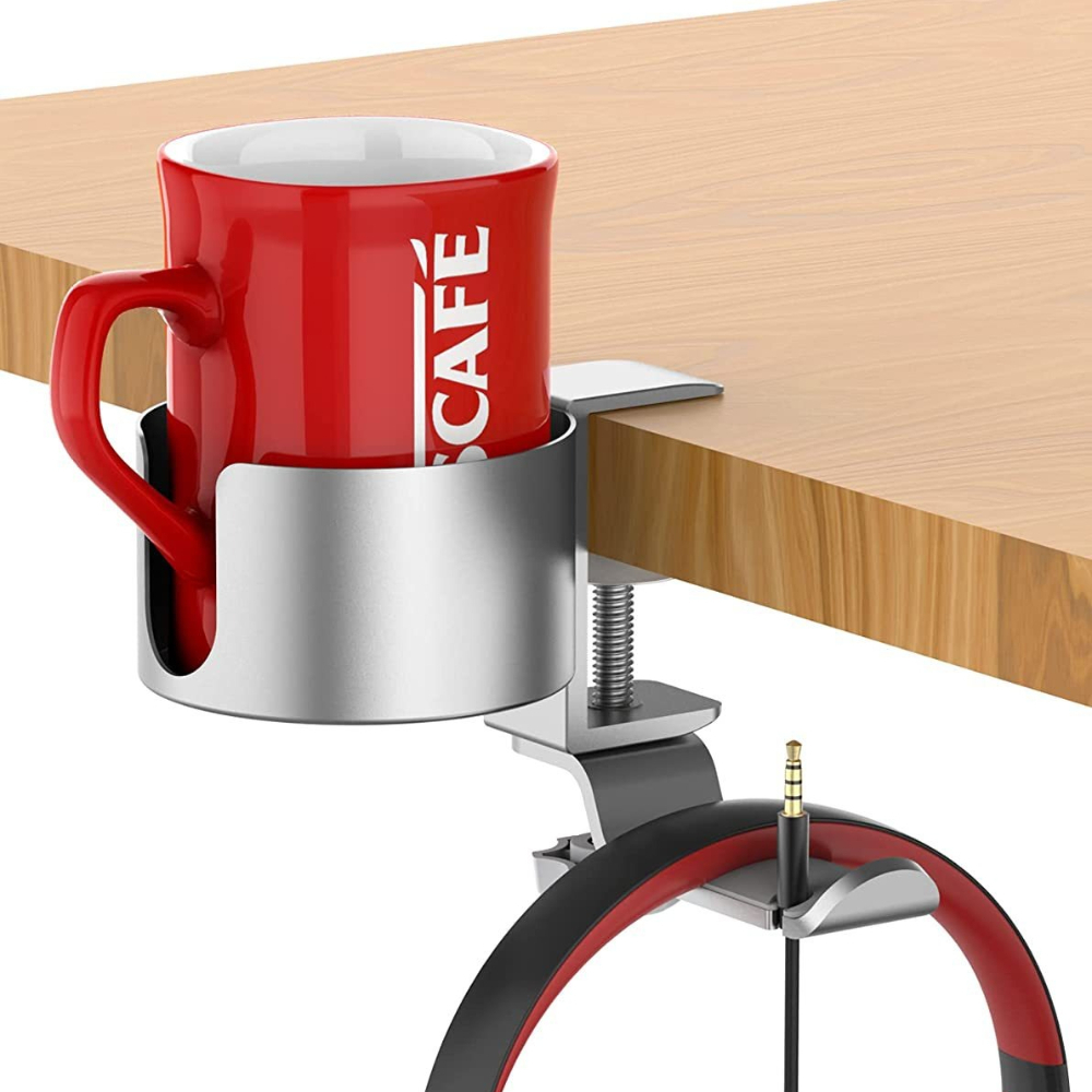 Desk Setup Gaming - 360 ° Supporto Girevole per Cuffie