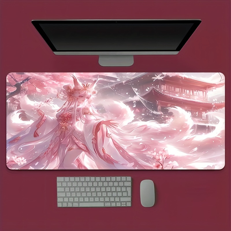Desk Setup Designer - Tappetino da scrivania Anime Fox Girl,