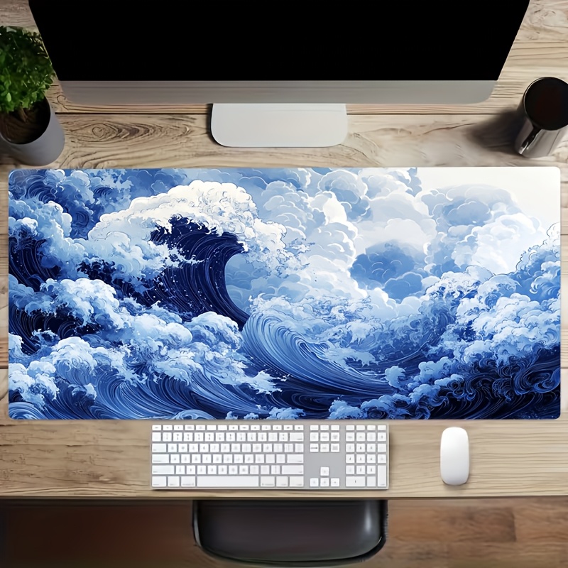 Desk Setup Minimal - Tappetino per mouse minimalista da scrivania,