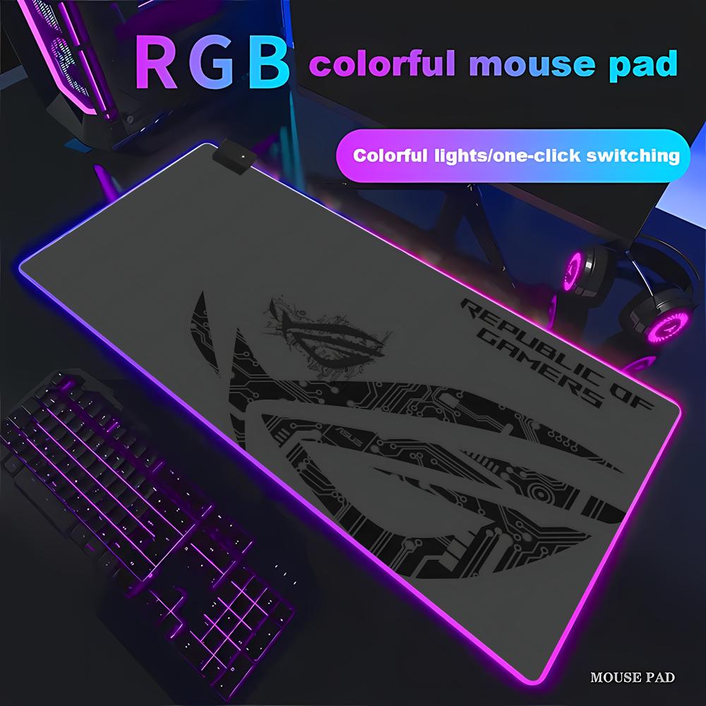 Desk Setup Designer - Tappetino da Scrivania Esteso HYBXAXC RGB