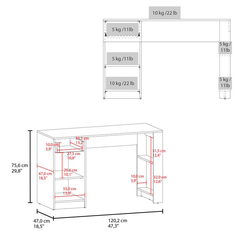 Scrivania Larga 47 Pollici con - Desk Setup Or Set Up recensione e prezzo