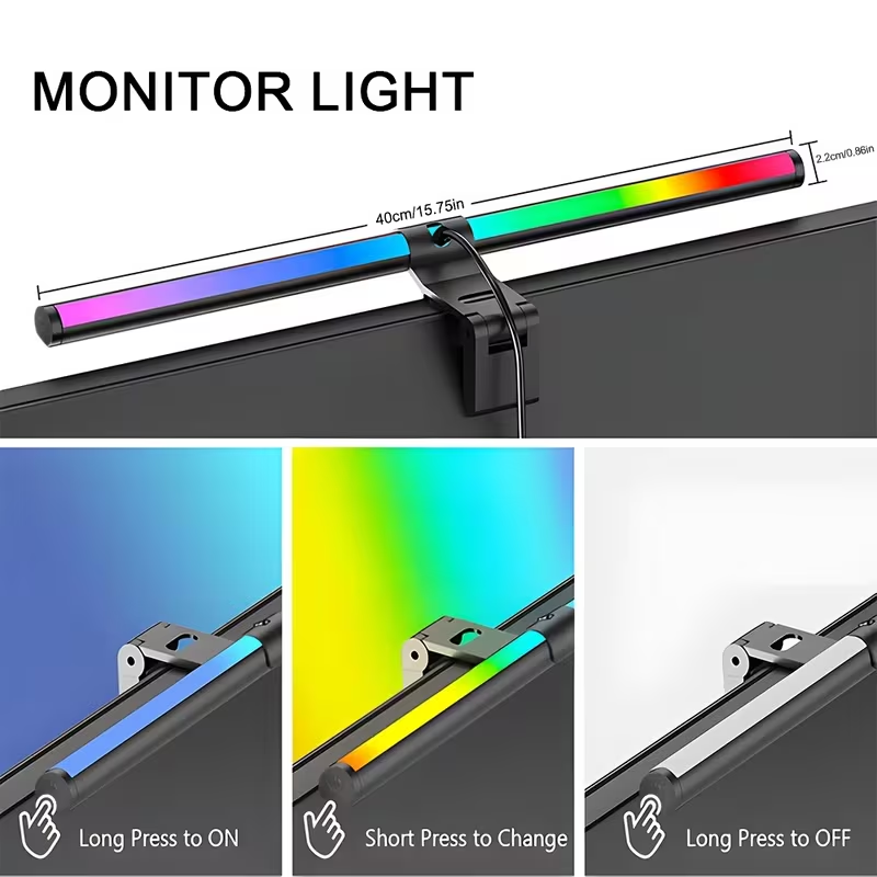 Barra Luminosa per Monitor RGB - Desk Setup Accessories recensione e prezzo
