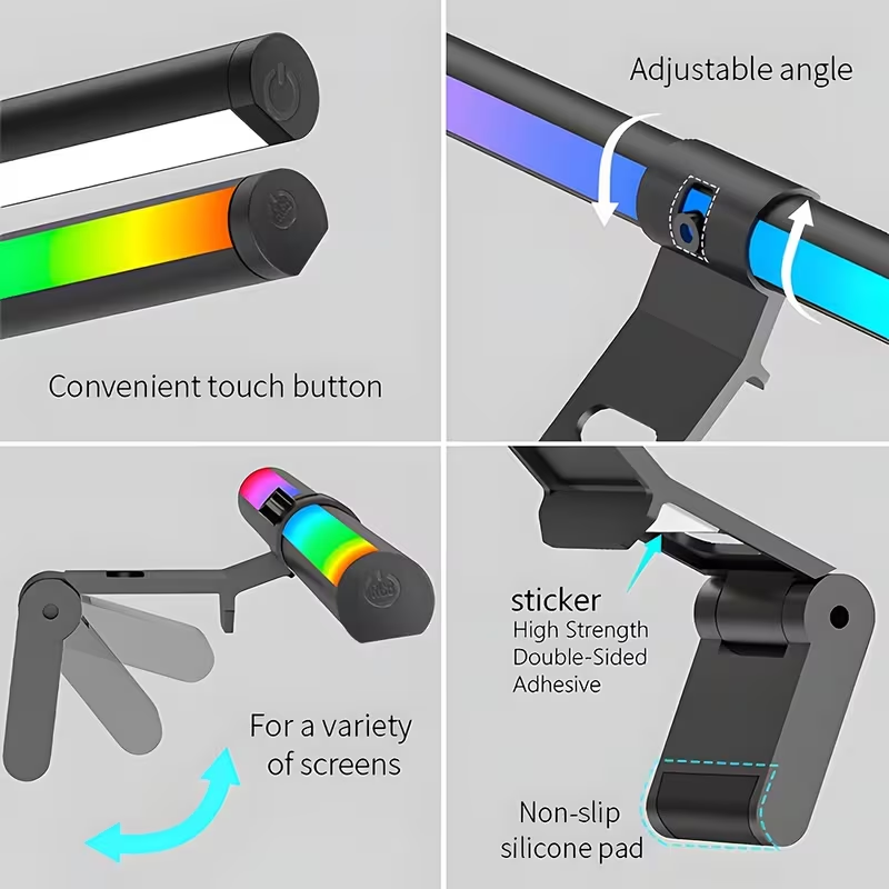 Barra Luminosa per Monitor RGB - Desk Setup Accessories recensione e prezzo