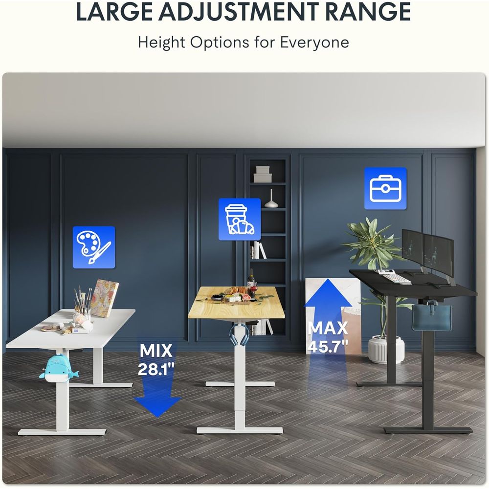 Scrivania Elettrica Regolabile - Desk Setup Or Set Up recensione e prezzo