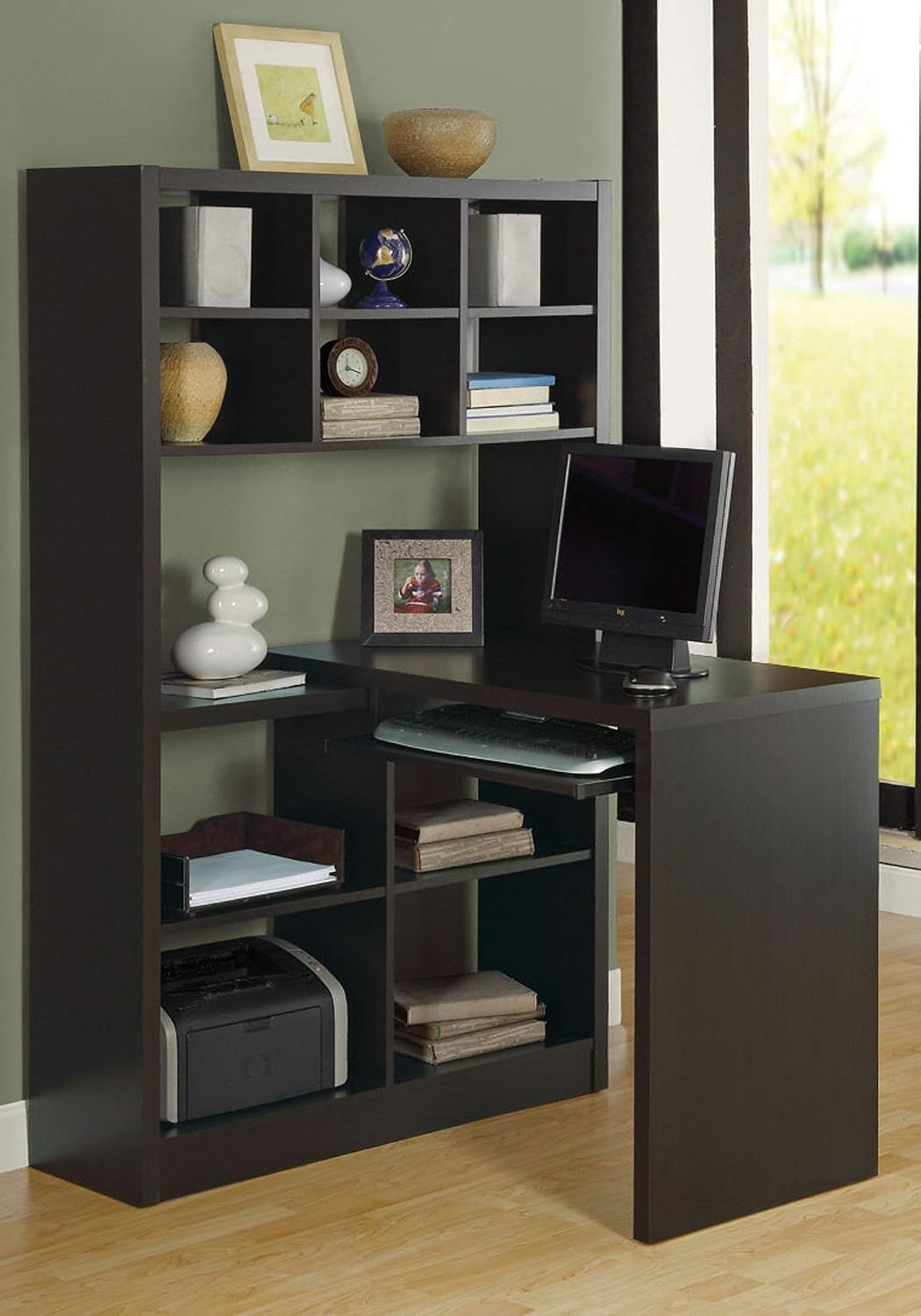 Scrivania Angolare con Ripiani - Desk Setup Or Set Up recensione e prezzo