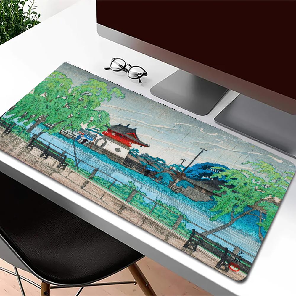 Rain at Pond Tappetino per Mou - Desk Setup At Office recensione e prezzo