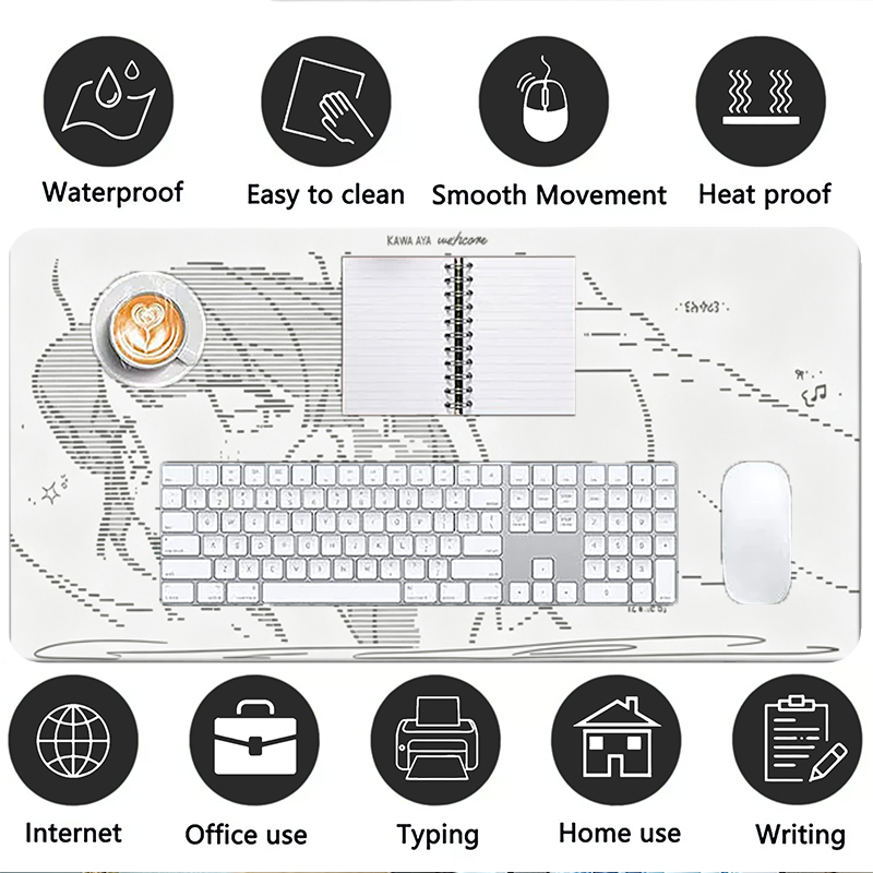 Tappetino per Mouse in Pelle c - Desk Pad Leather Large recensione e prezzo